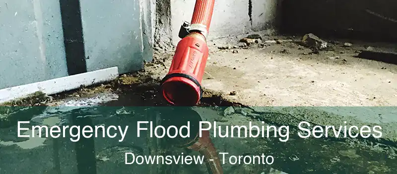 Emergency Flood Plumbing Services Downsview - Toronto