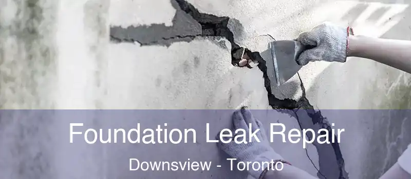  Foundation Leak Repair Downsview - Toronto