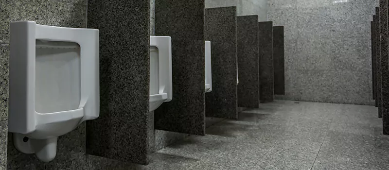 Urinal Divider Installation in Downsview, Toronto