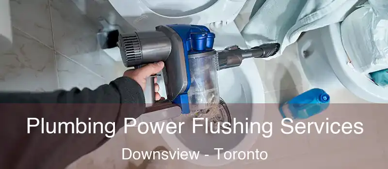  Plumbing Power Flushing Services Downsview - Toronto